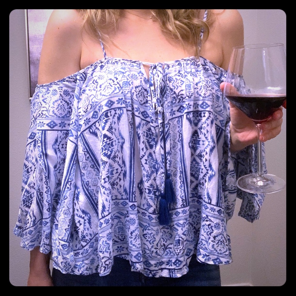 boho beachy top.